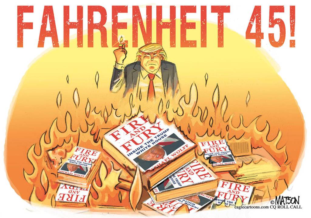 Editorial cartoons for Sunday, Jan. 14