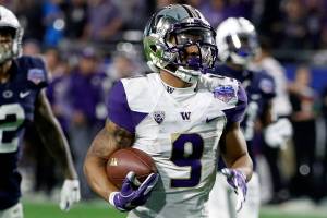 Husky RB Myles Gaskin returning for his senior season