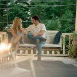 Alex Roe and Jessica Rothe rekindle their romance amid country-chic surroundings in Forever My Girl. (LD Entertainment)