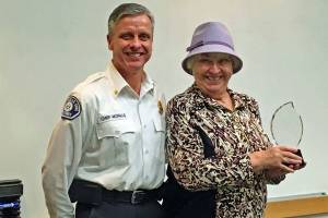Outgoing councilwoman honored by Marysville Fire District