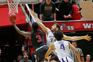 Huskies fall to Utah 70-62 for 2nd straight Pac-12 loss