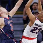 No. 13 Gonzaga falls to rival Saint Mary’s 74-71