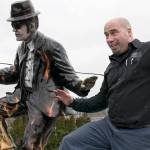 Blues Brothers rock the roof of Lynnwood auto shop