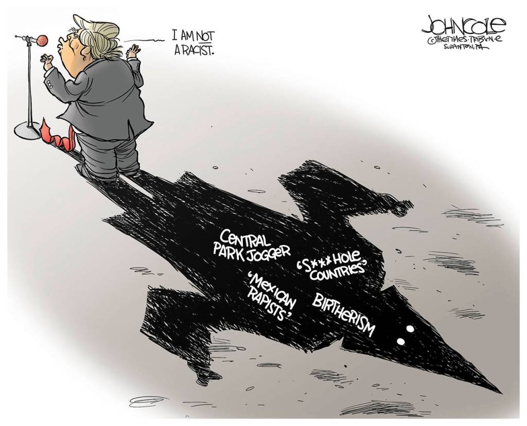 Editorial cartoons for Sunday, Jan. 21