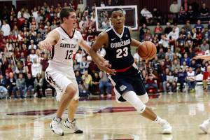 No. 13 Gonzaga bounces back to beat Santa Clara