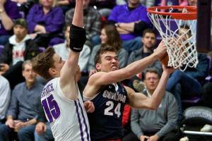 Tillie, Kispert lead No. 15 Gonzaga over Portland 95-79