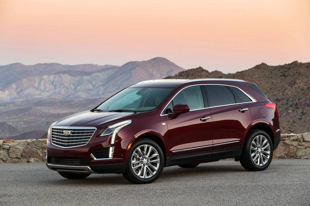 The 2018 XT5 luxury midsize crossover reflects Cadillacs design theme but tones down the angularity prominent in other recent models. (Manufacturer photo)