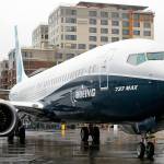The first 737 MAX 9, Boeings newest commercial airplane, outside the factory in Renton. The 737 is Boeings largest source of profit. (AP Photo/Elaine Thompson, File)