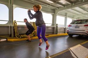 The joys of commuting aboard a Washington state ferry