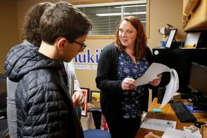 A Mukilteo woman wanted to help, and her love was contagious