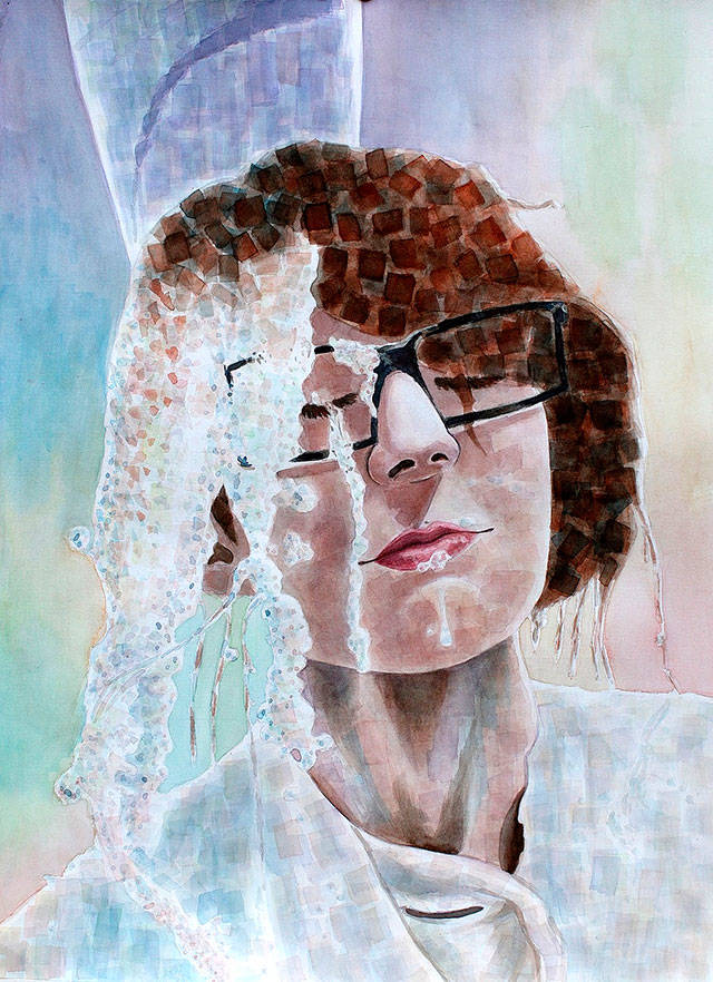 Resavada by Maremi Meerova, Kamiak High School (Schack Art Center)