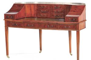 Carlton House desk was named for a favored London palace