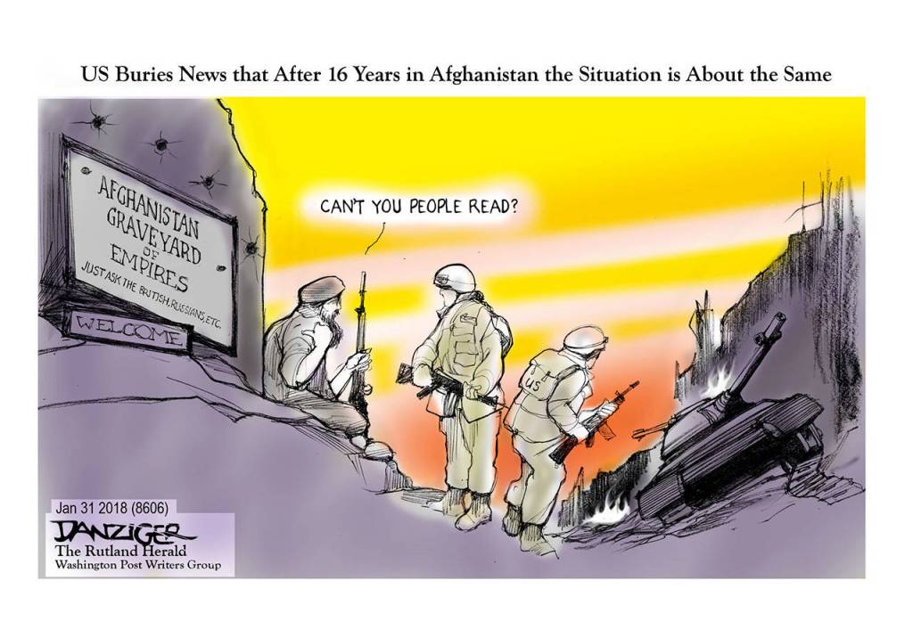 Editorial cartoons for Saturday, Feb. 3