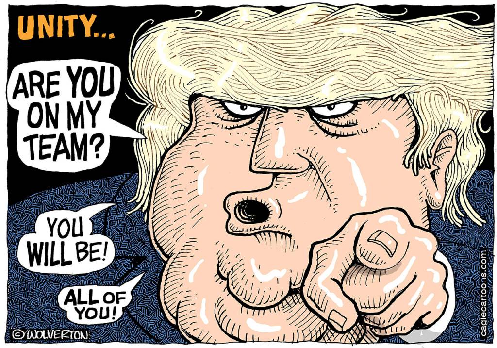 Editorial cartoons for Saturday, Feb. 3