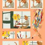 When Vincent Met Color by Abigail Dahl won a Gold Key award in the regional Scholastic Art Awards. In a blog post about the comic, Dahl writes: As much as this is a slightly silly boy-meets-girl scenario, its also a slight nod to the fact that Van Gogh didnt find his love for color until he was 30 years old.