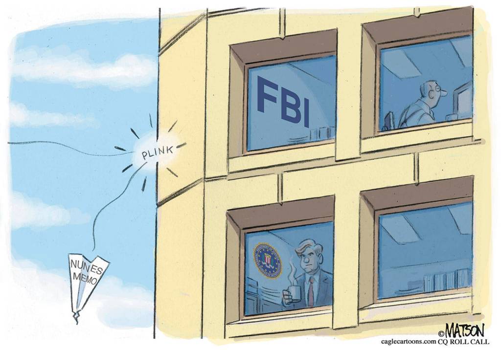 Editorial cartoons for Monday, Feb. 5