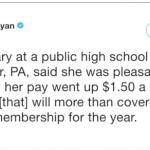 Paul Ryan tweeted then deleted this missive about a secretarys tax cut savings. (Twitter)