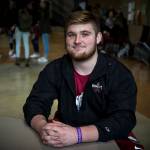 Arlington senior Michael Van Beek will celebrate his invite as a preferred walk-on to the Washington State football team Wednesday. (Ian Terry / The Herald)