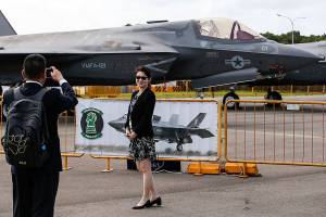 US pitches arms sales at Asia’s biggest air show