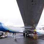 An Alaska Airlines Boeing 737-800 jet at Seattle-Tacoma International Airport in SeaTac. Alaska is in a coalition of airlines suing Washington state over the new sick leave law. (AP Photo/Elaine Thompson, File)
