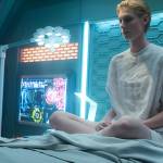 Elizabeth Debicki plays Jensen, a survivor from an alternate universe, in The Cloverfield Paradox.(Scott Garfield/Netflix)