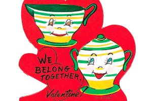 Handwritten Valentine notes in America date back to the 1740s