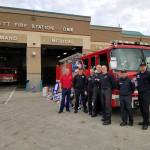 Everett Fire IAFF Local 46 collected toys last year to benefit Christmas House and Toys for Tots. (Contributed photo)