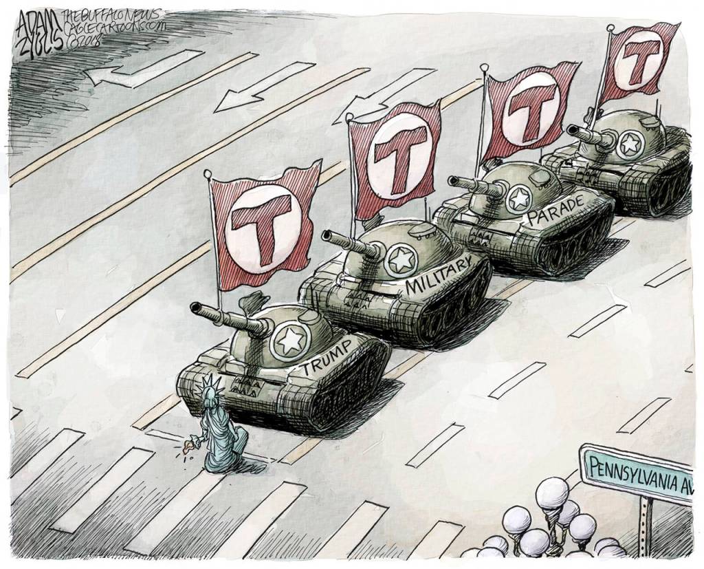 Editorial cartoons for Sunday, Feb. 11