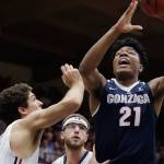 No. 12 Gonzaga snaps No. 11 St. Mary’s 19-game win streak