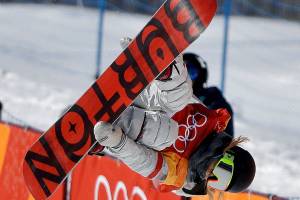 Kim dominates to take gold in women’s halfpipe for the U.S.