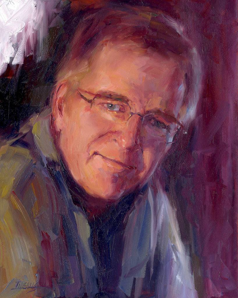 Rick, 14 by 11, oil painting by Pam Ingalls.                                (Pam Ingalls)