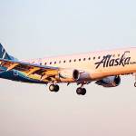 An Alaska Airlines Embraer 175. The carrier plans to use this model on routes to and from Paine Field in Everett. (Alaska Airlines)