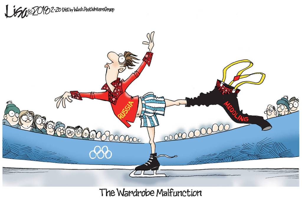 Editorial cartoons for Thursday, Feb. 22