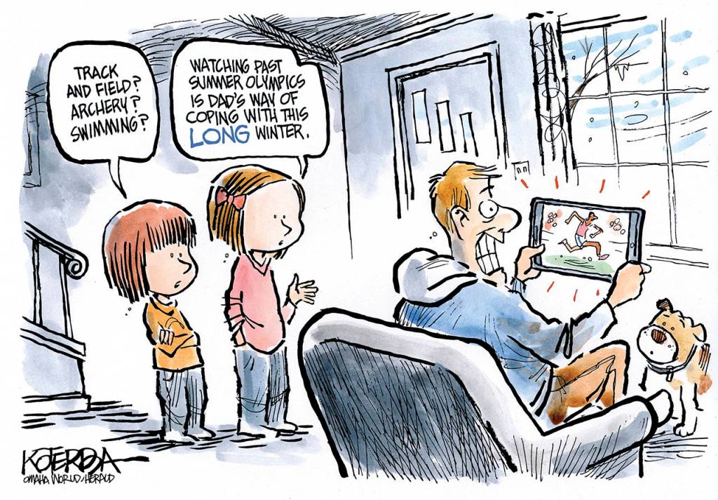 Editorial cartoons for Saturday, Feb. 24