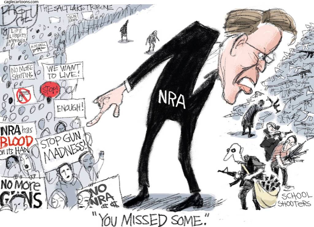 Editorial cartoons for Saturday, Feb. 24