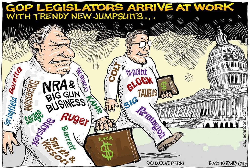 Editorial cartoons for Saturday, Feb. 24