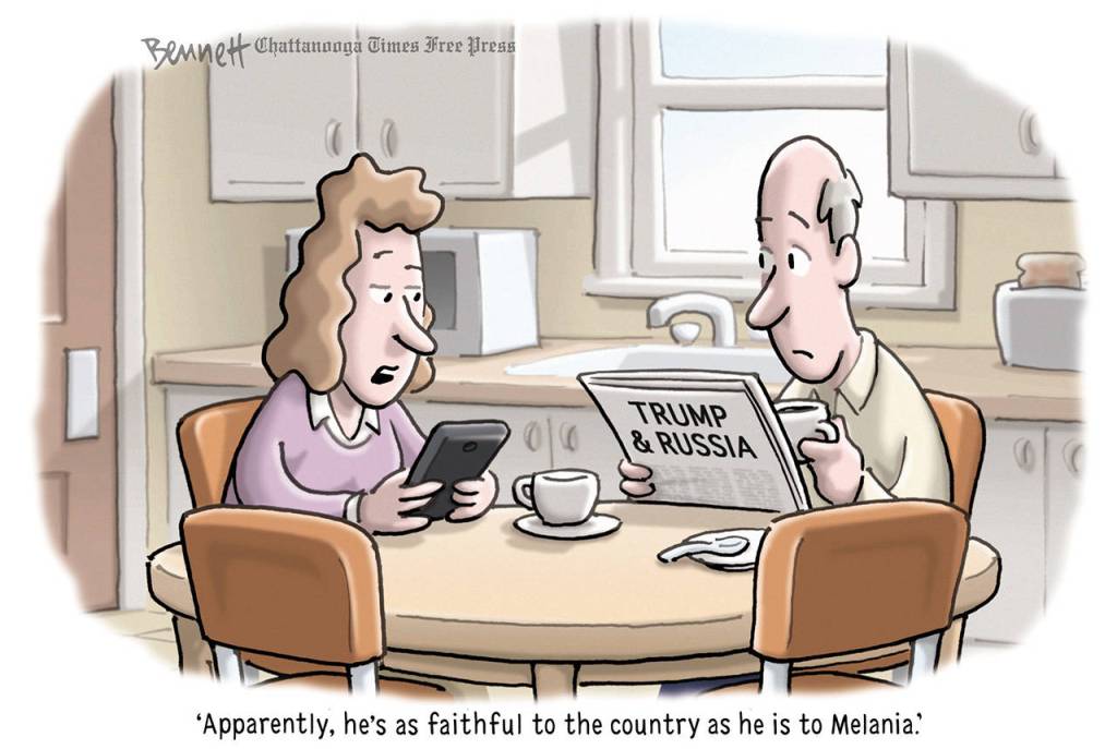Editorial cartoons for Saturday, Feb. 24