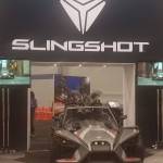 For 2018, the Polaris Slingshot three-wheeler is available in a new Grand Touring LE model with special features such as a Slingshade roof and Ride Command infotainment system. (Mary Lowry / For The Herald)