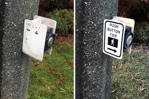 Sticky solution for graffiti targets