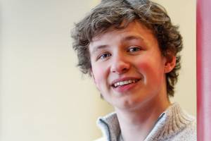 Stanwood High School senior, Jack Softcheck is this weeks Herald Super Kid. (Dan Bates / The Herald)