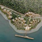 An architectural model of the planned development of 3,080 waterfront condos at Point Wells near Woodway. (Blue Square Real Estate)                                An architectural model of the planned development of 3,080 waterfront condos at Point Wells near Woodway. (Blue Square Real Estate)