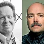 David Neiwert (left) and Scott North