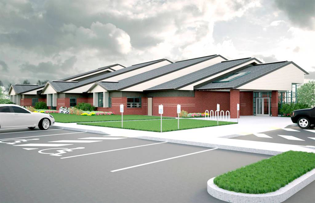 The extensive remodel of the Evergreen Branch of the Everett Public Library is delayed. Construction was supposed to start in the months ahead. (City of Everett)