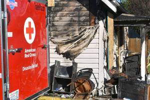 Fire kills woman in Everett