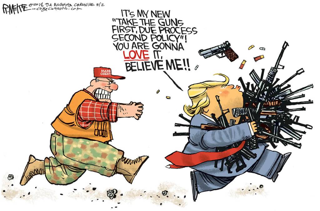 Editorial cartoons for Saturday, March 3