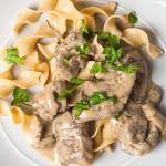 This stroganoff has had a makeover, but you’d never know it