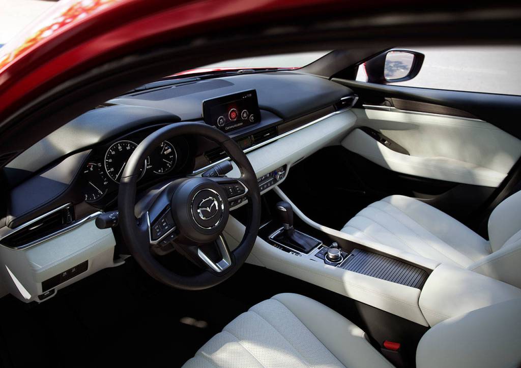 Meticulous construction and quality materials accentuate the 2017 Mazda6 interior. (Manufacturer photo)