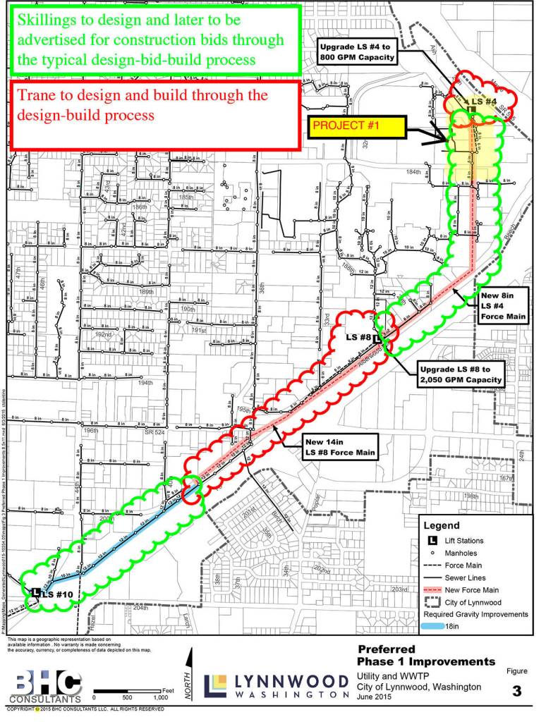 The city of Lynnwood is adding sewer capacity in anticipation of population growth. (City of Lynnwood)