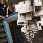 What to do with an Everett sculpture hidden in a stairwell?