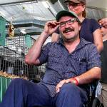 Jim and Marcia Hashman during a visit to the Evergreen State Fair in Monroe in 2014. Jim Hashman, who taught music at Mountlake Terrace High School in the 1980s and 90s, died Jan. 31, after struggling with ALS for several years. (Herald file)
